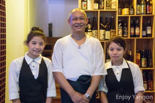名古屋帰りのミャンマー人オーナー、日本食レストラン「城」