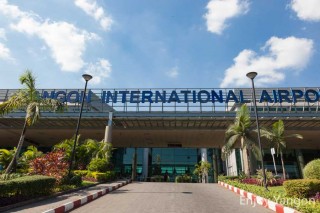 ミャンマーの空港、国際旅客便が全面停止